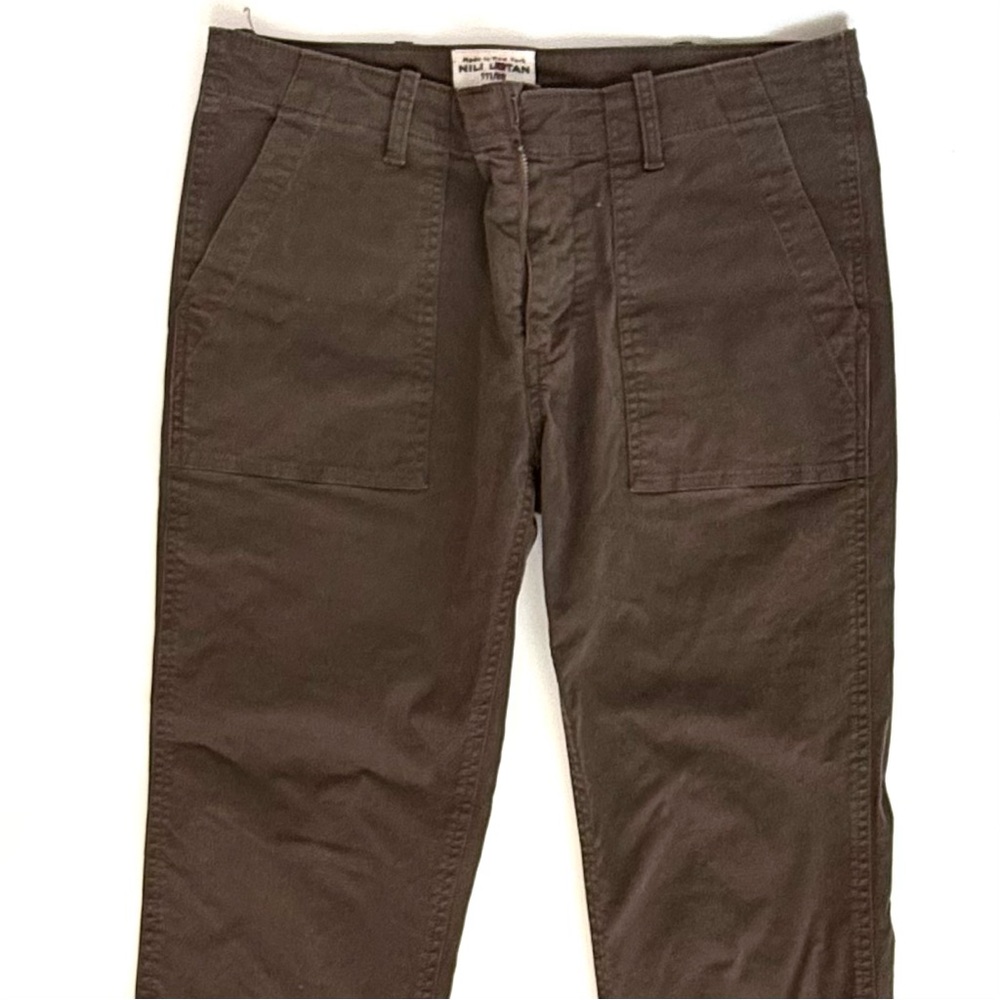 NILI LOTAN CLASSICS JENNA PANTS BROWN - Picture 3 of 8